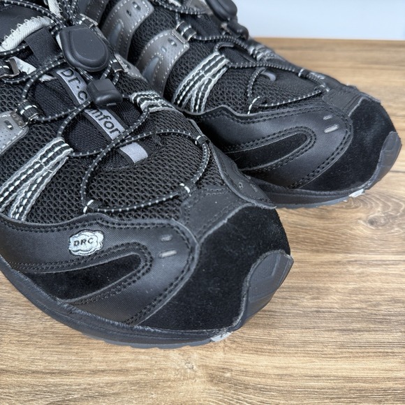 Men's Dr. Comfort Performance Athletic Shoe Black Gray Size 11.5W - Picture 2 of 7